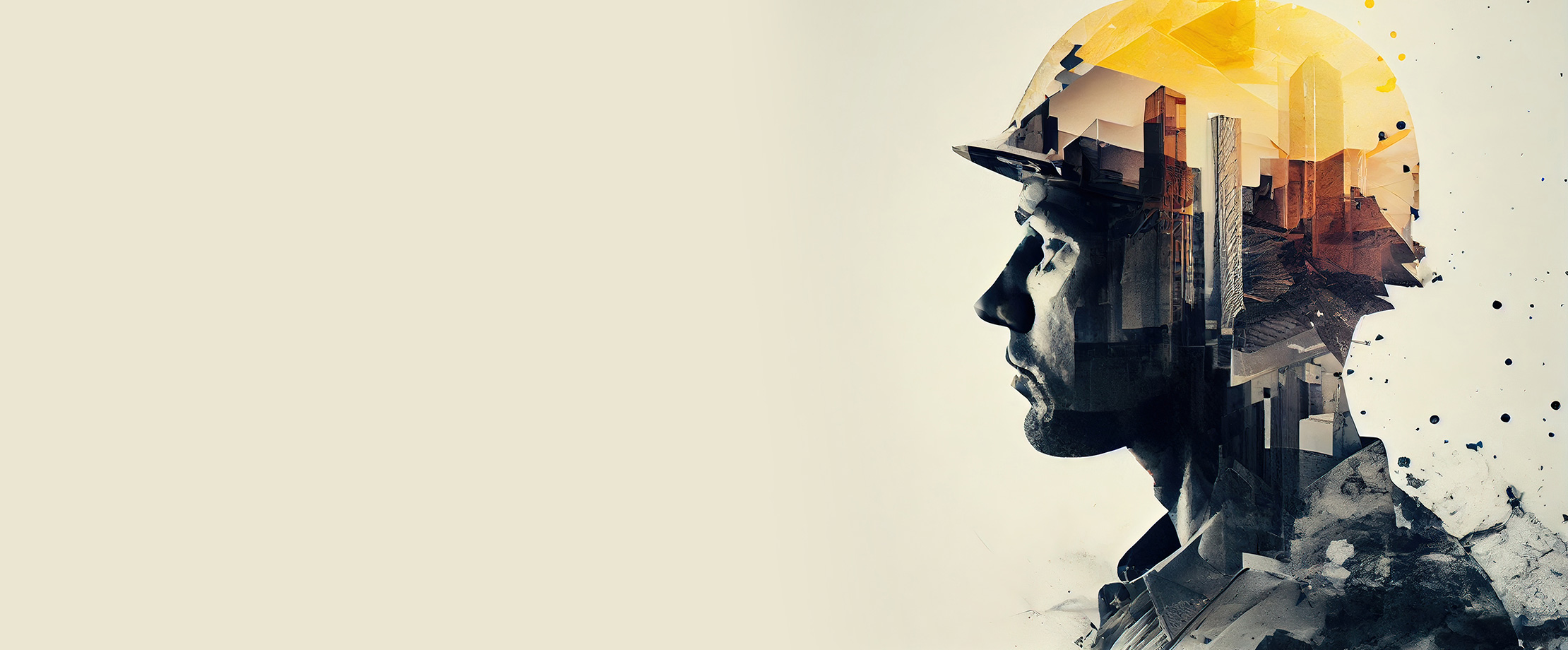 Die beste Betriebshaftpflichtversicherung Arbeiter mit Helm